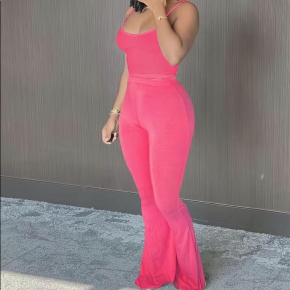 Two-Piece rose pink set - Picture 3 of 3